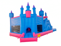 Princess castle dual lane slide