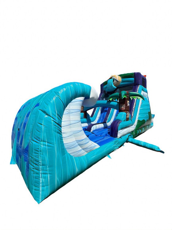 Tiki dual Slide (Water or dry slide))