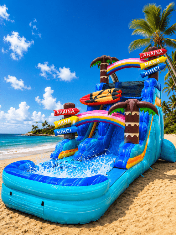 Waterslides